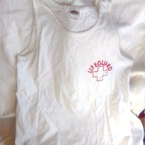 Lifeguard tank top size M